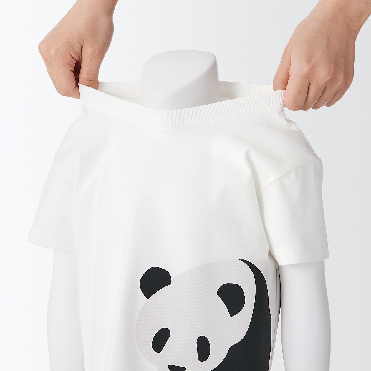 無印良品 天竺編みTシャツ 2枚 80 オフ白 ベビー 良品計画780円 人気満点 ベビー