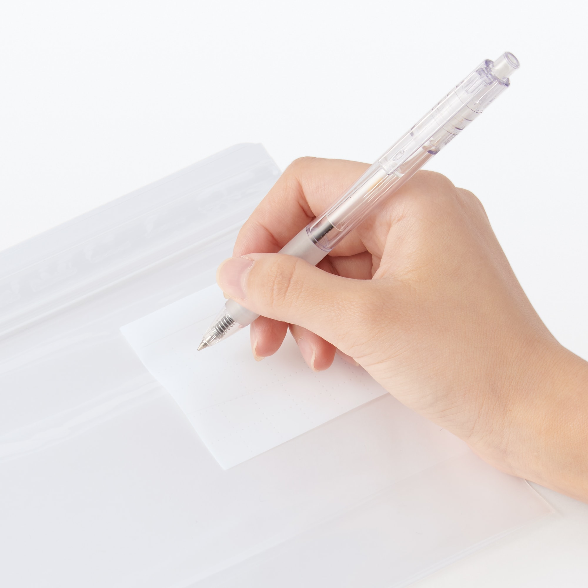 マチ付きダブルチャック　フリーザーバッグ