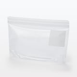 マチ付きダブルチャック　フリーザーバッグ