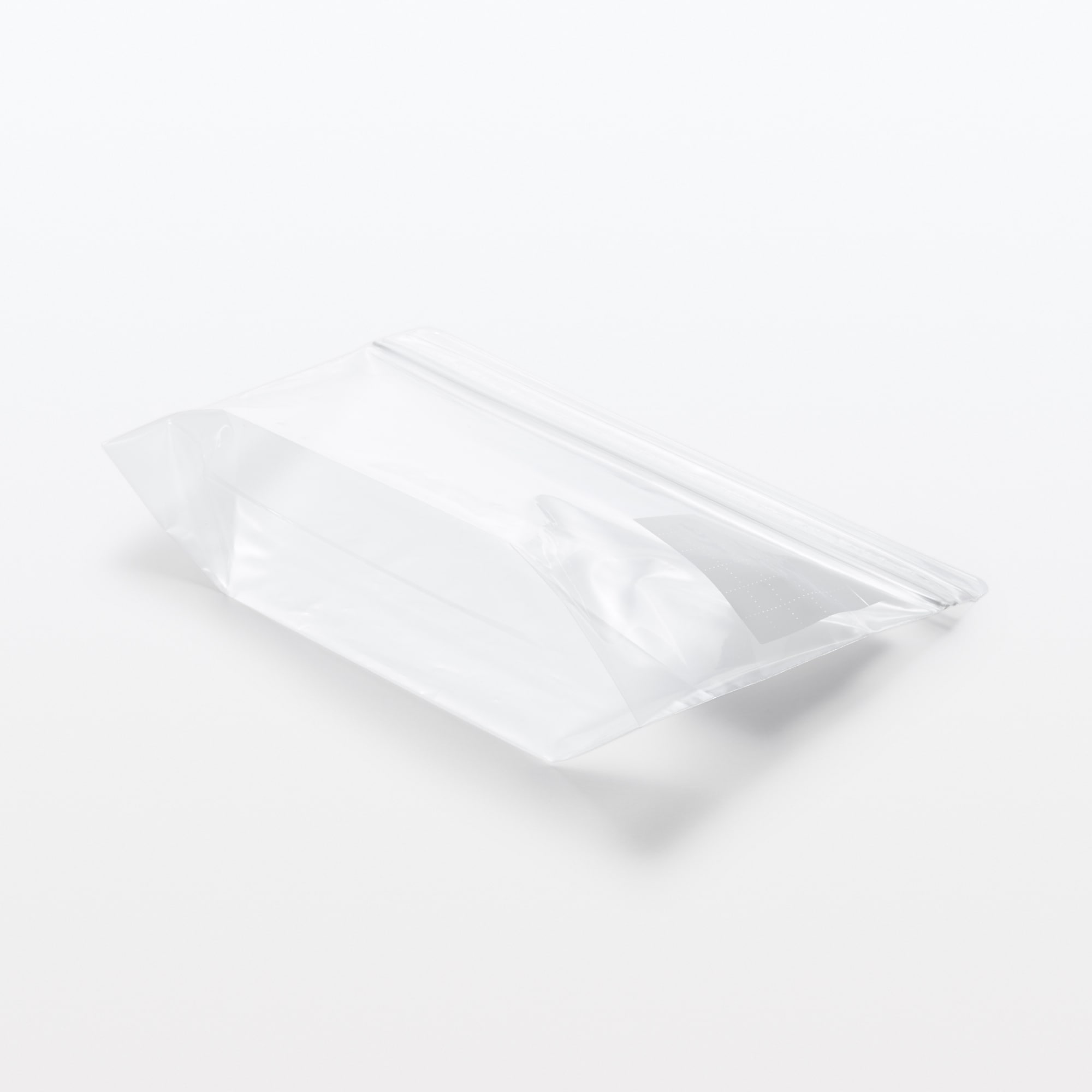 マチ付きダブルチャック　フリーザーバッグ