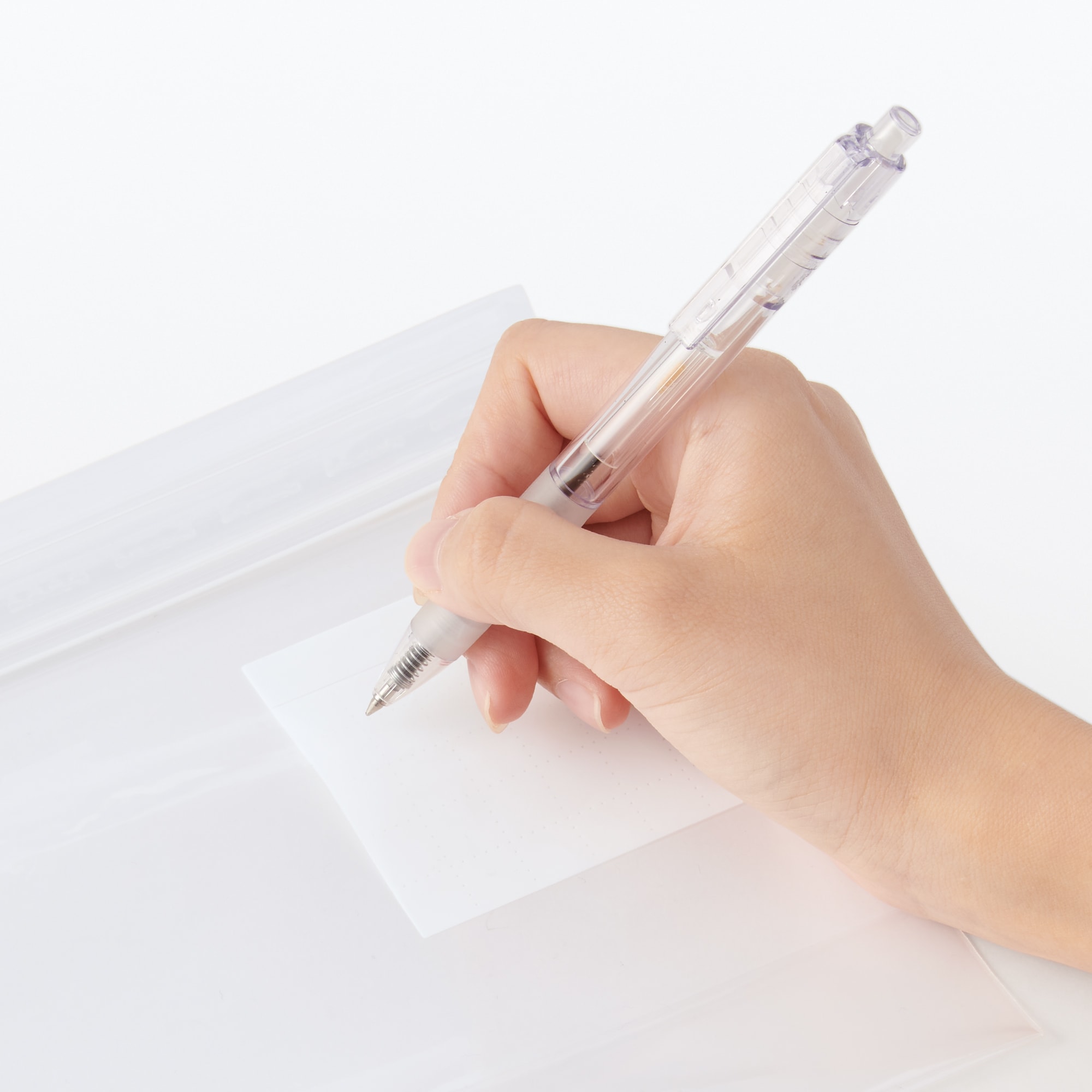 マチ付きダブルチャック　フリーザーバッグ