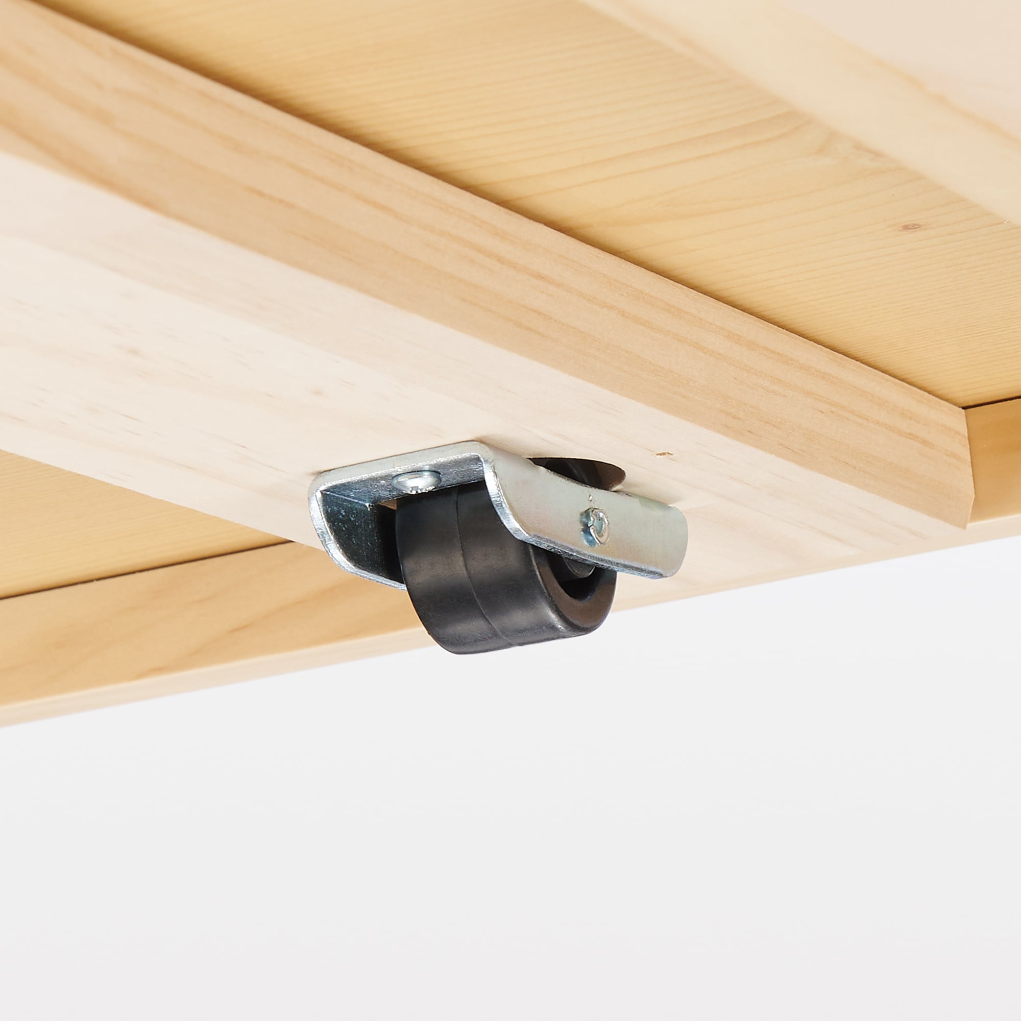 木製ベッド用下収納ボックス仕切り付き