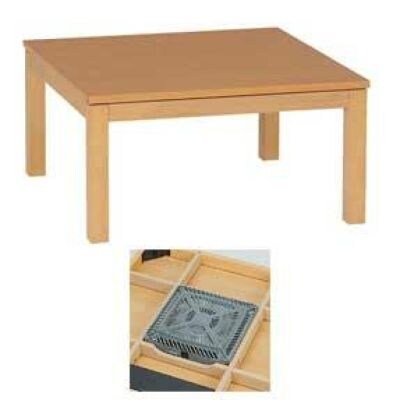 こたつ本体・正方形小・ブナ天板