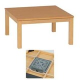 こたつ本体・正方形小・ブナ天板