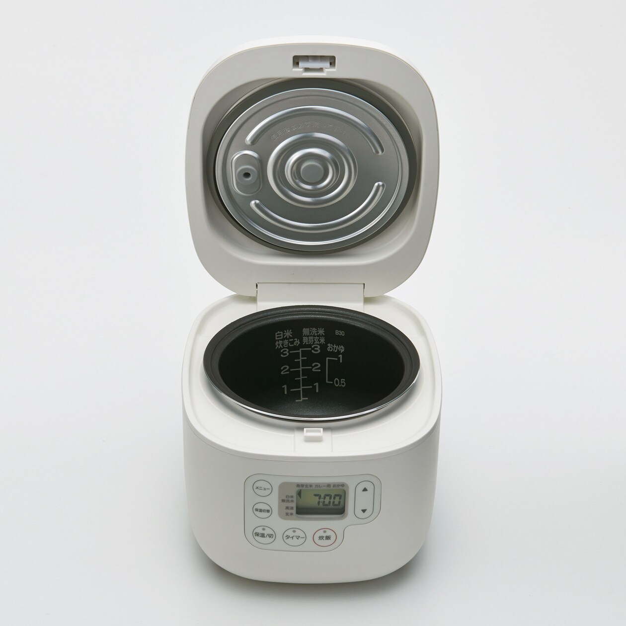 しゃもじ置き付き炊飯器・３合