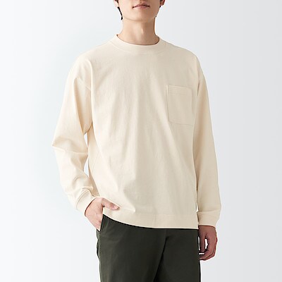 ｔシャツ カットソー 長袖 紳士 無印良品