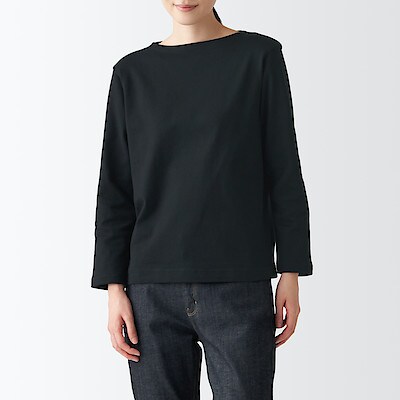 Tシャツ カットソー 長袖 無印良品