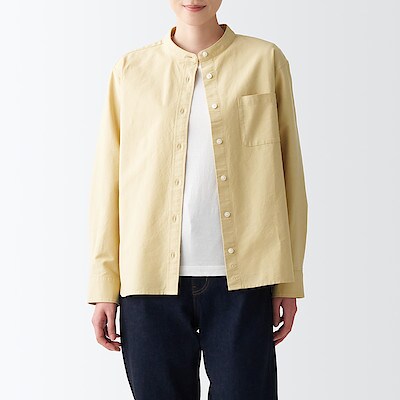 シャツ ブラウス 長袖 婦人 レディース 通販 無印良品