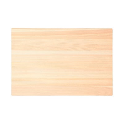 ひのき調理板・薄型・大　約幅３６×奥行２４×厚さ１．５ｃｍ