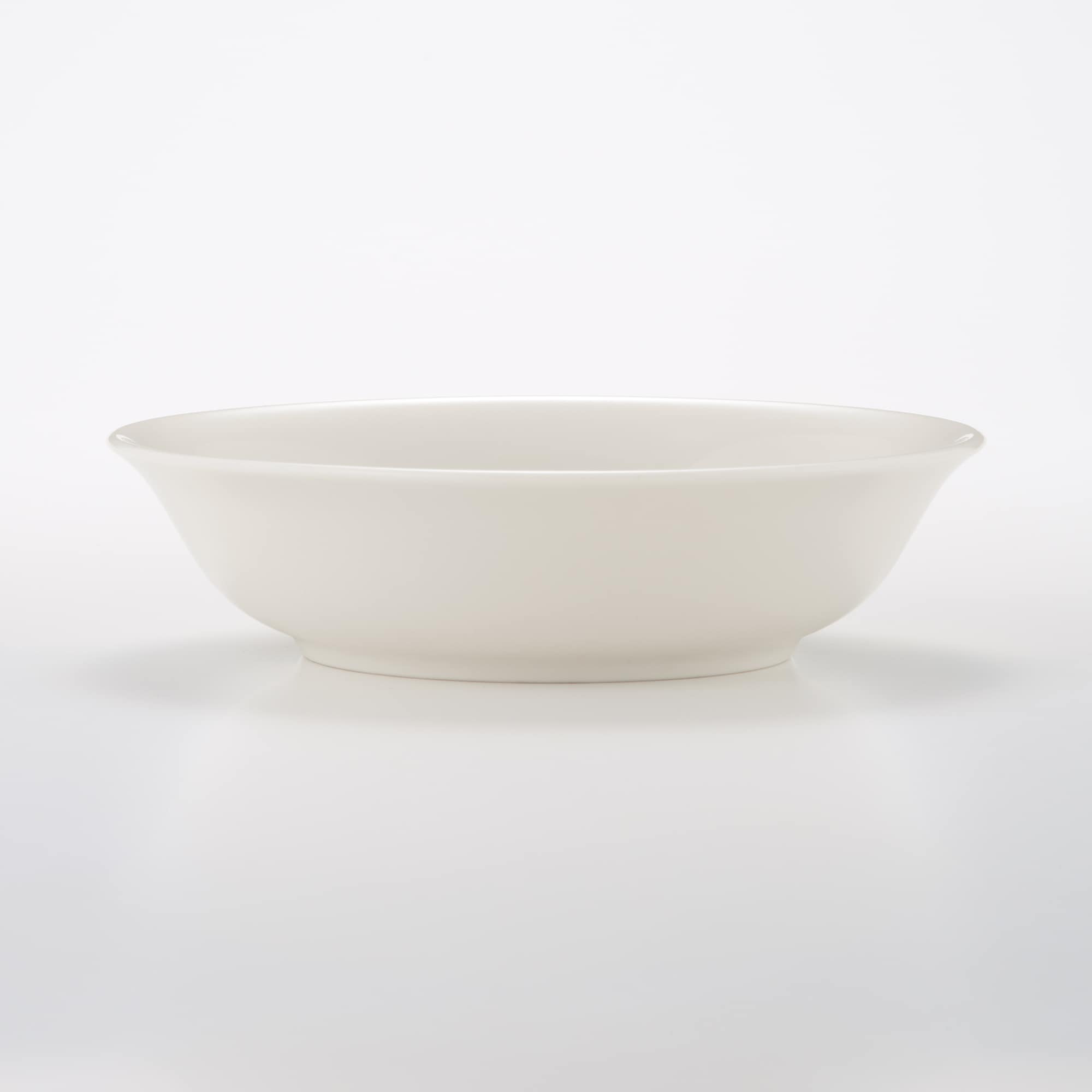 磁器ベージュ鉢・小