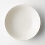 磁器ベージュ鉢・小