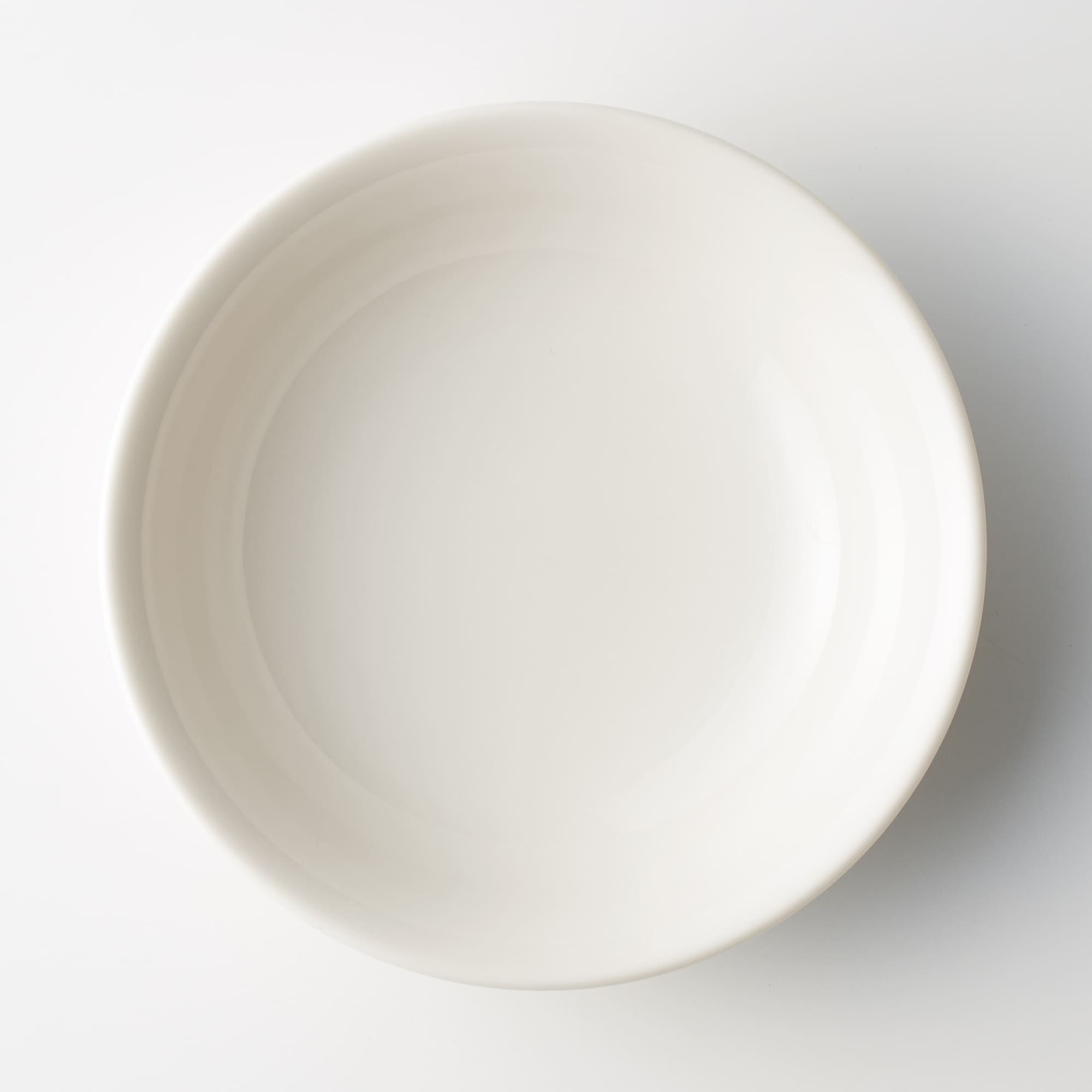 磁器ベージュ鉢・小