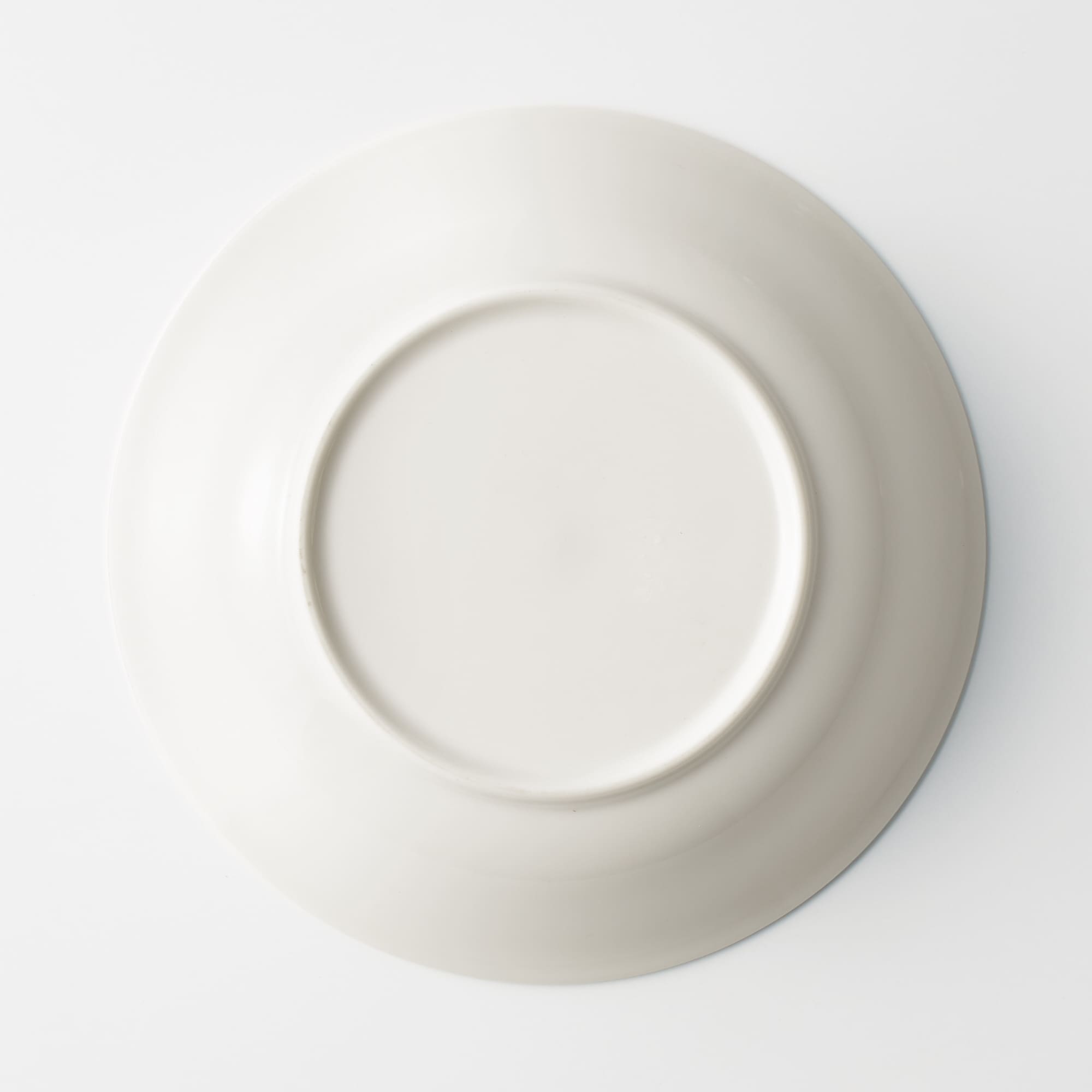 磁器ベージュ鉢・小