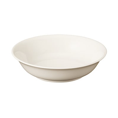 磁器ベージュ鉢・小　約直径１５×高さ３．５ｃｍ