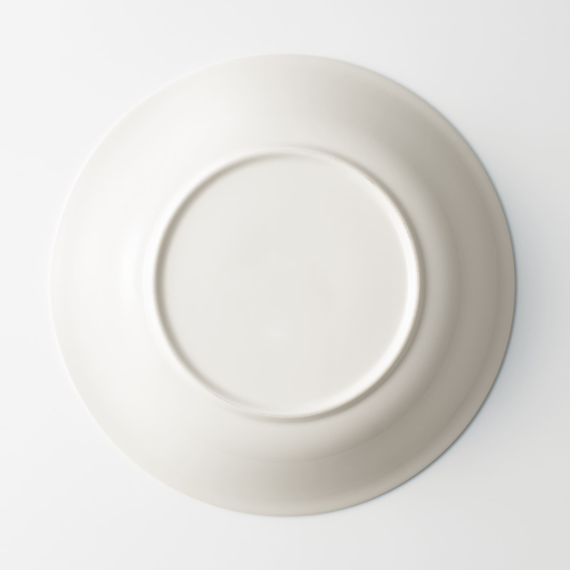 磁器ベージュ鉢・大