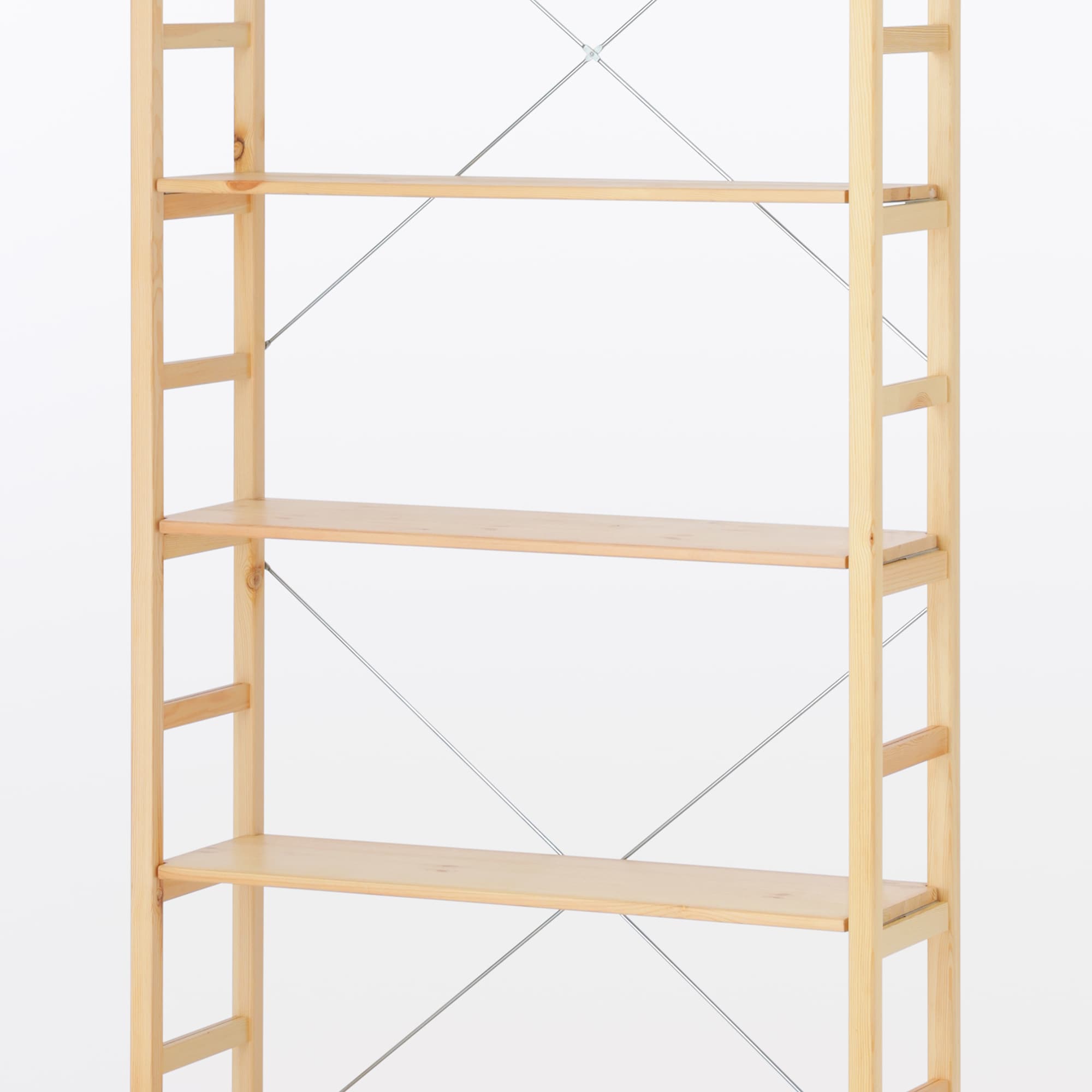 パイン材ユニットシェルフ・奥行25cmタイプ・棚板・86cm