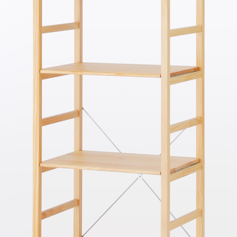 パイン材ユニットシェルフ・棚板・５８ｃｍ幅用