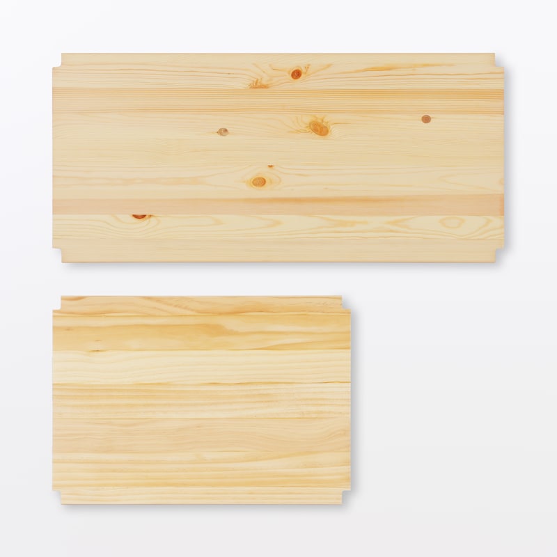 パイン材ユニットシェルフ・棚板・５８ｃｍ幅用