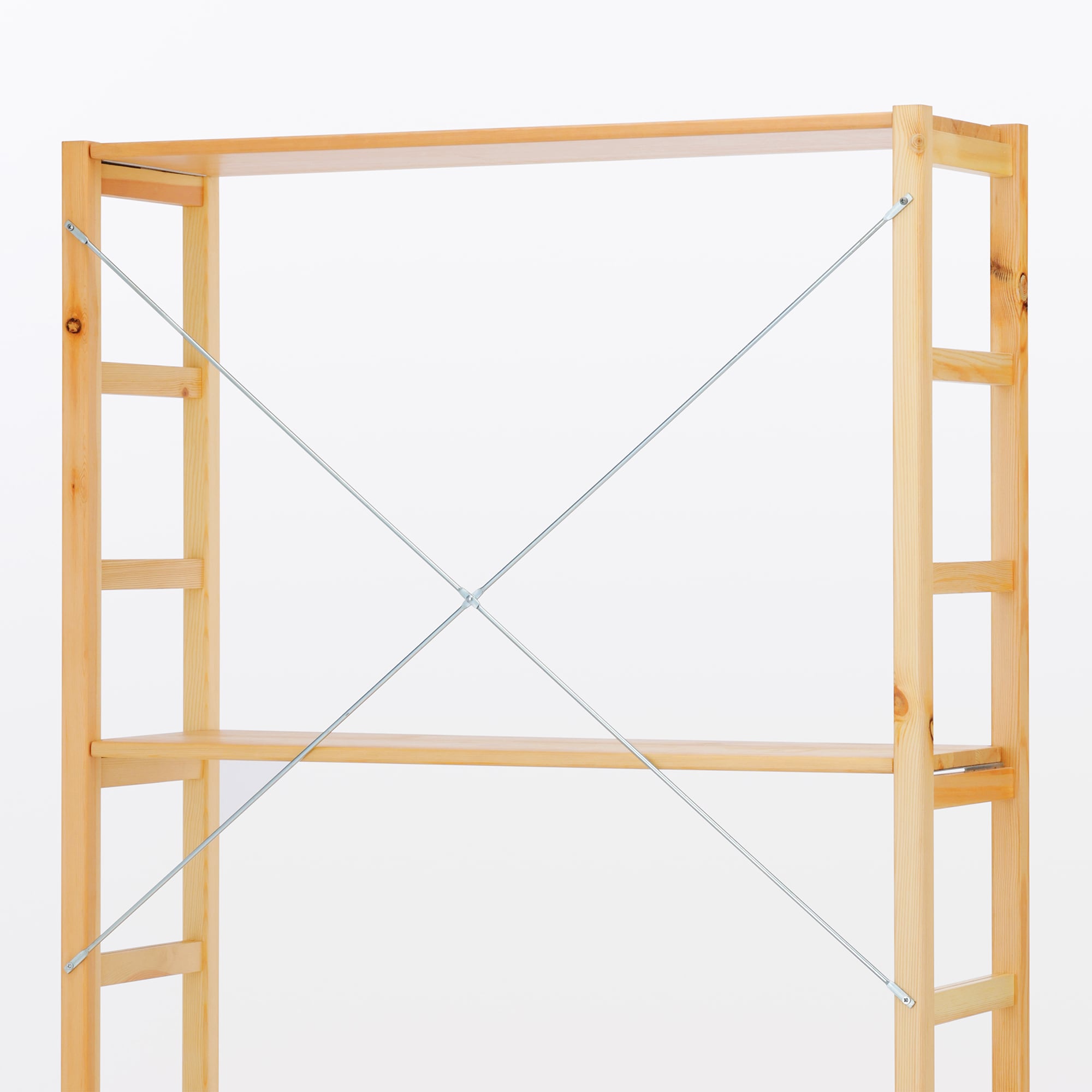 パイン材ユニットシェルフ用クロスバーＬ