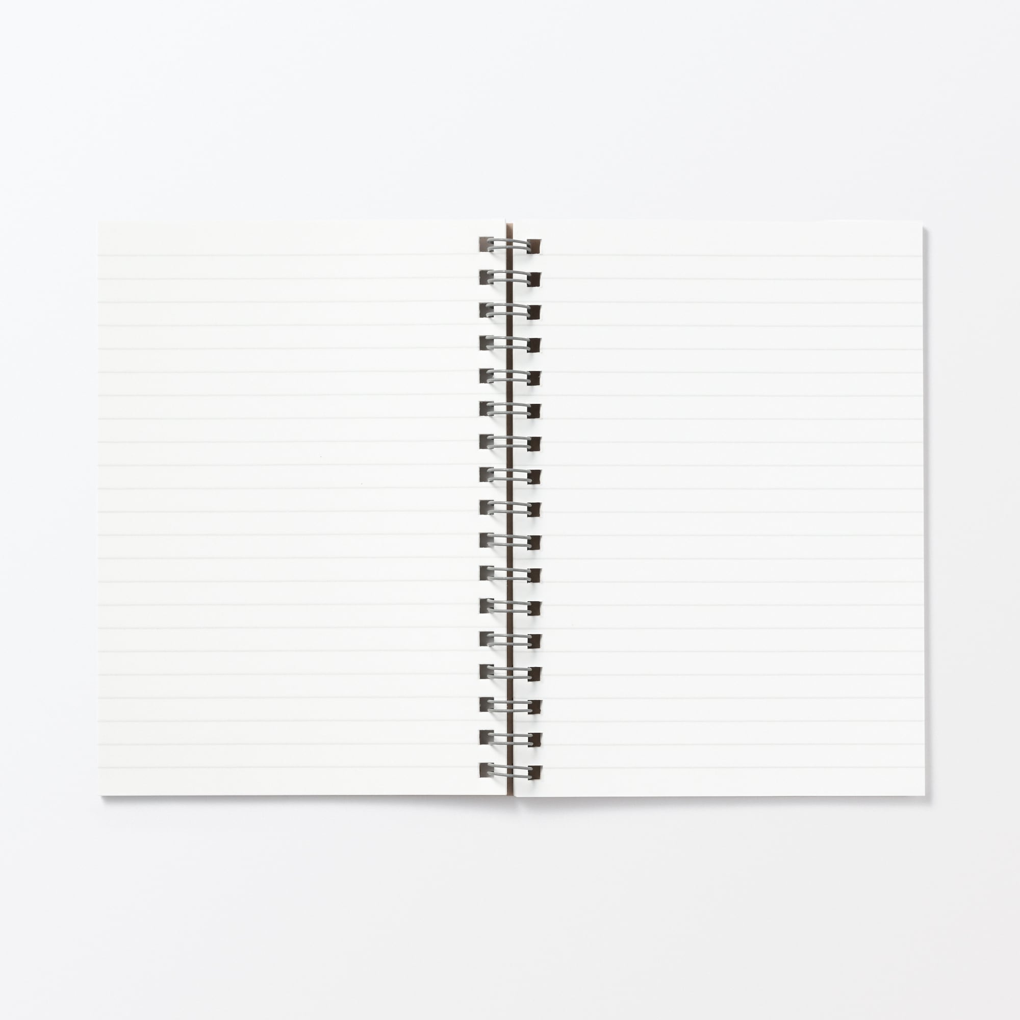 植林木ペーパーダブルリングノート／裏うつりしにくいダブルリングノート