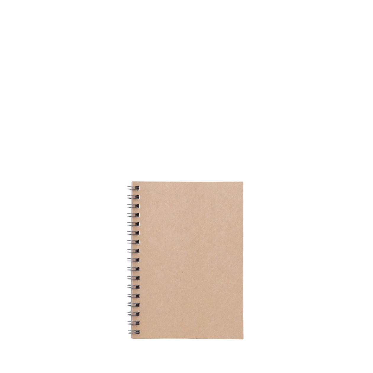 植林木ペーパー裏うつりしにくいダブルリングノート ａ６ ４８枚 ６ｍｍ横罫 ベージュ ノート 通販 無印良品