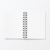 植林木ペーパーダブルリングノート／裏うつりしにくいダブルリングノート