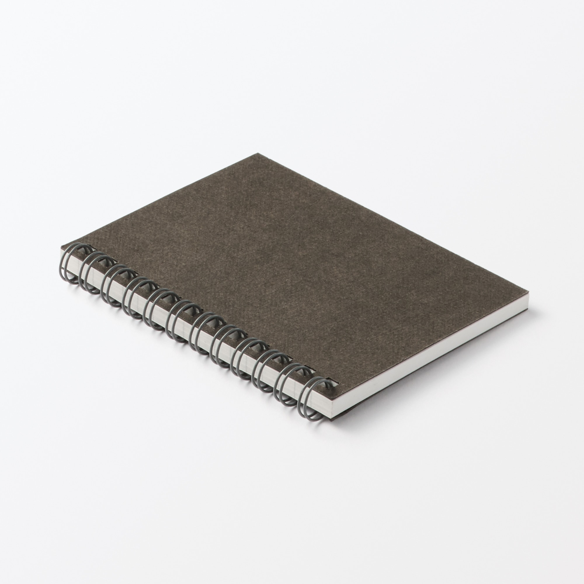 植林木ペーパーダブルリングノート／裏うつりしにくいダブルリングノート