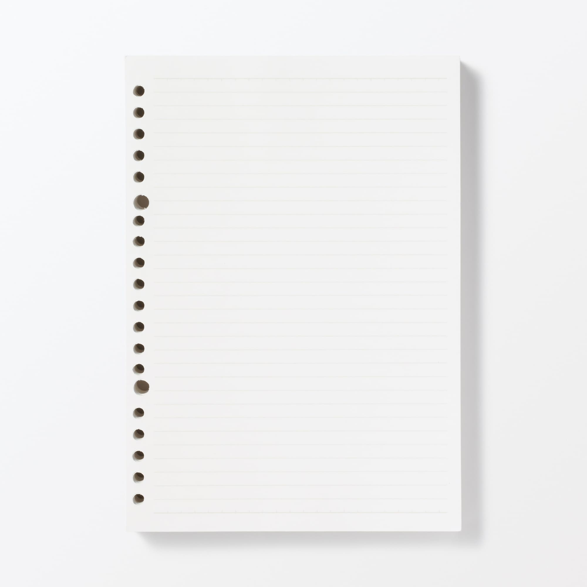 植林木ペーパールーズリーフ／裏うつりしにくいルーズリーフ