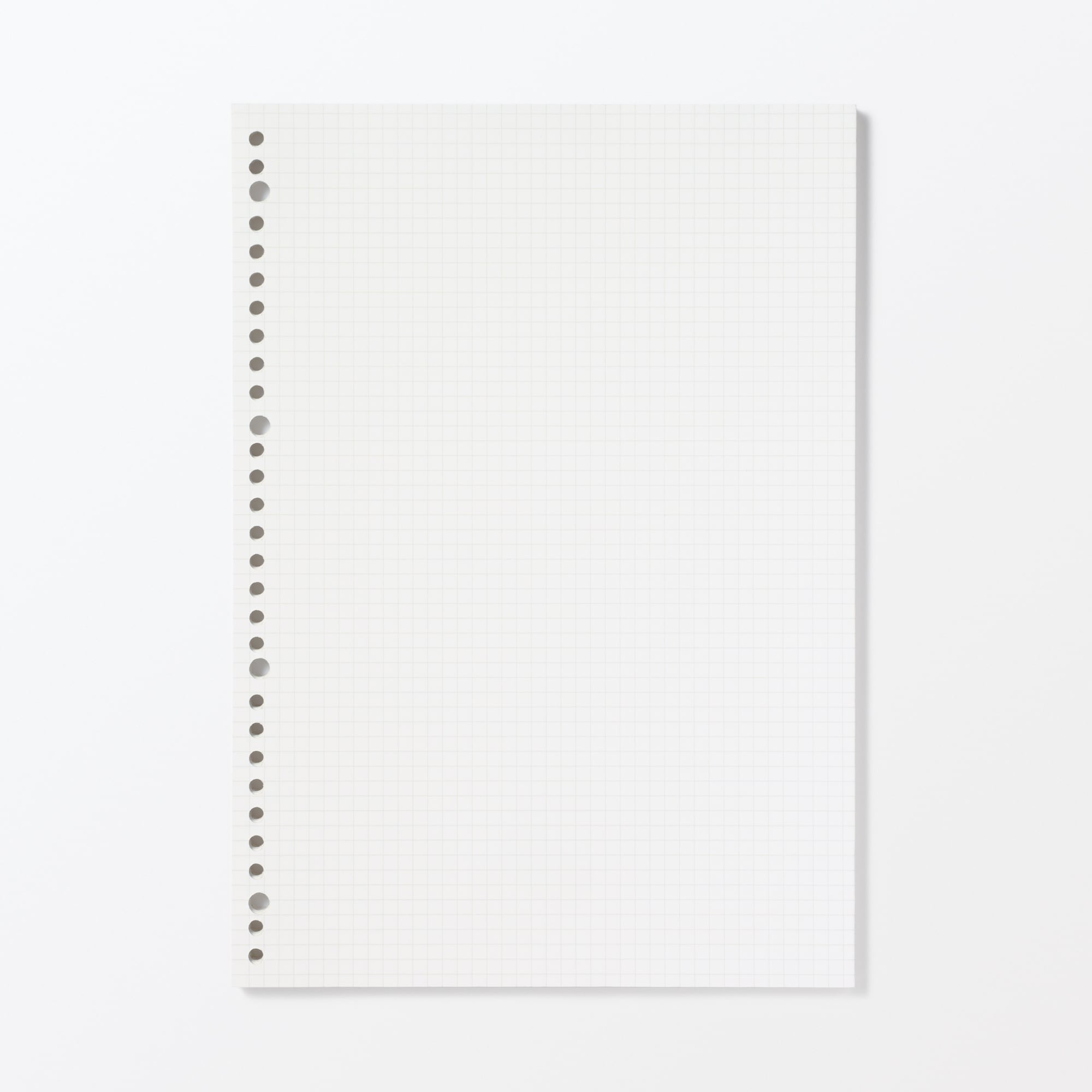 植林木ペーパールーズリーフ／裏うつりしにくいルーズリーフ | 無印良品