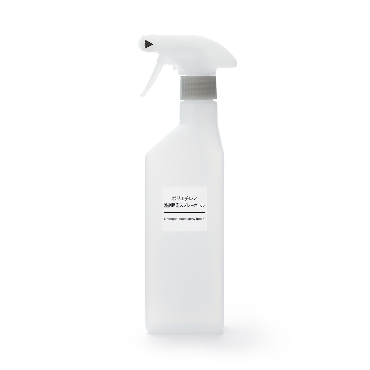 ポリエチレン洗剤用泡スプレーボトル 約５００ｍｌ用・逆さ噴射可能トリガー | バスルームグッズ 通販 | 無印良品