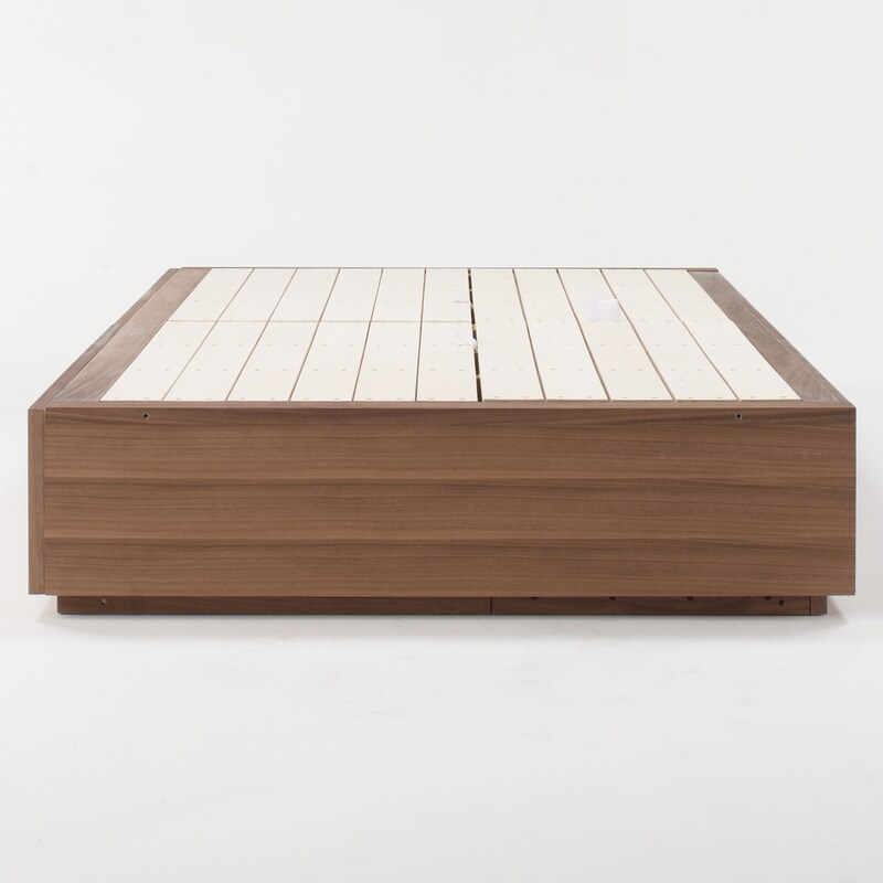 収納ベッド・シングル・ウォールナット材・Aユニット | 無印良品