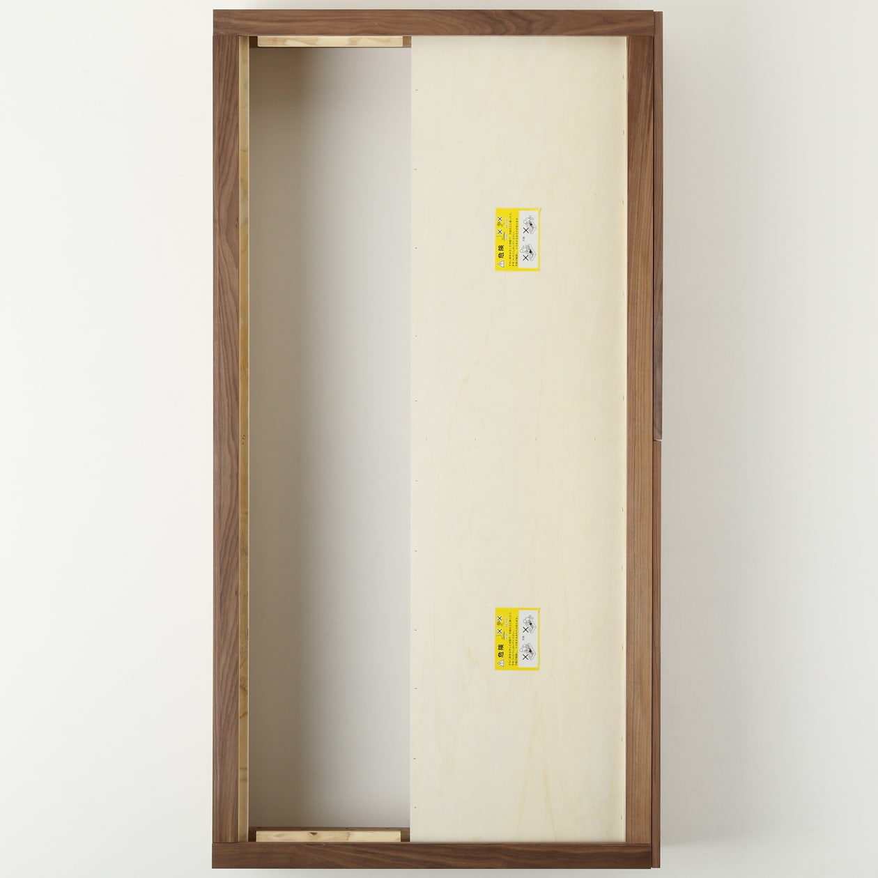 収納ベッド・シングル・ウォールナット材・Ａユニット