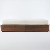 収納ベッド・シングル・ウォールナット材・Ａユニット