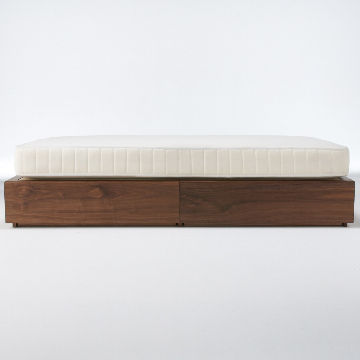 収納ベッド・シングル・ウォールナット材・Ａユニット