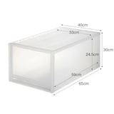 【宅送】ＰＰ衣装ケース引出式・深