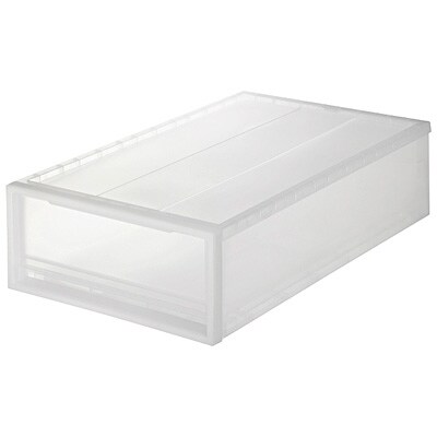 【宅送】ＰＰ衣装ケース引出式・小/約幅40×奥行65×高さ18cm