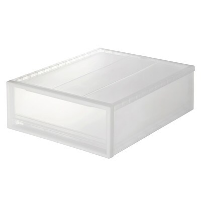 【宅送】ＰＰクローゼットケース引出式・小/約幅44×奥行55×高さ18cm