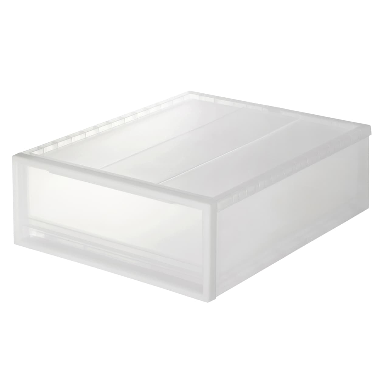 【宅送】ＰＰクローゼットケース引出式・小