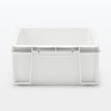 ポリプロピレン通函　ホワイトグレー