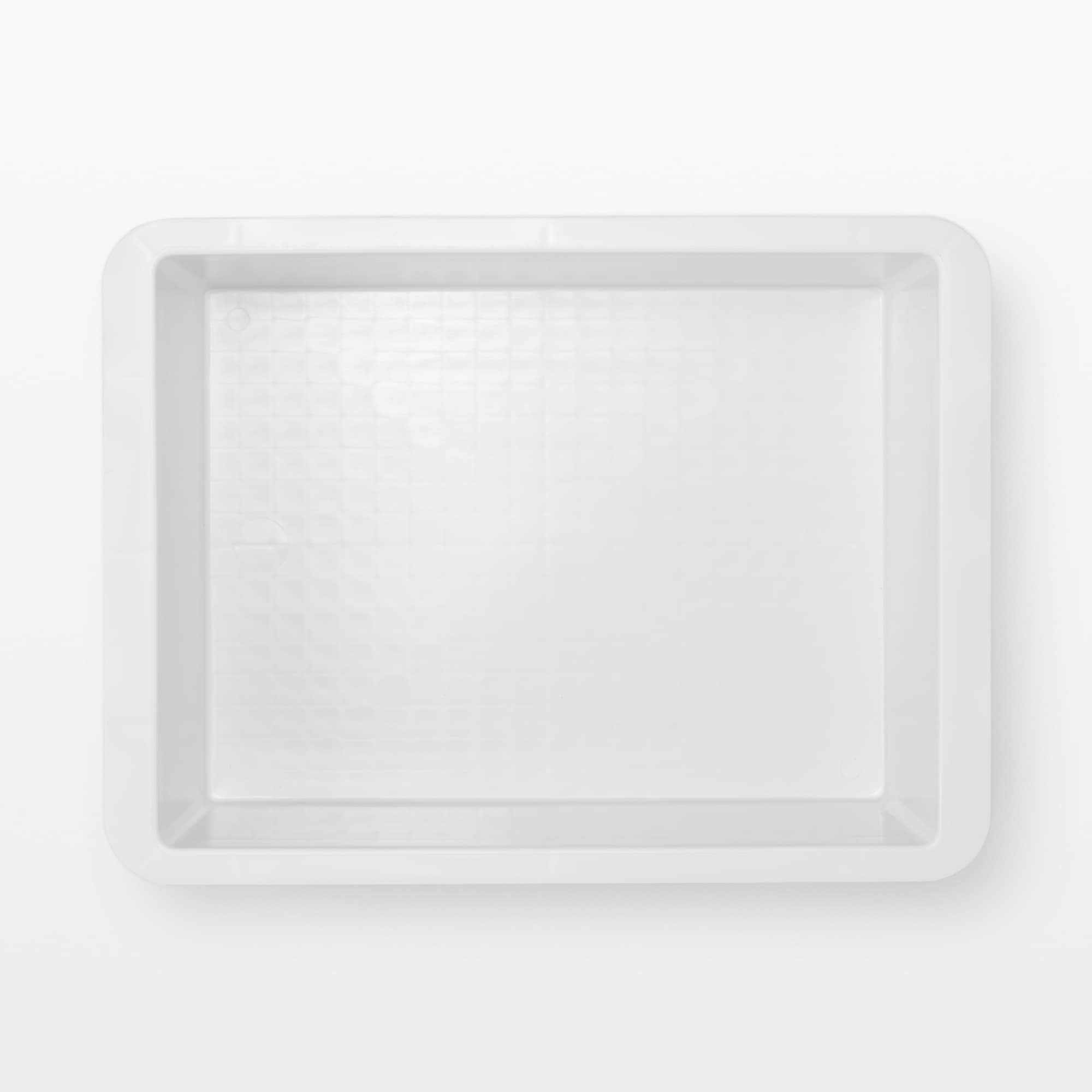 ポリプロピレン通函　ホワイトグレー