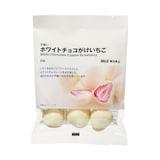 不揃い　ホワイトチョコがけいちご