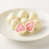 不揃い　ホワイトチョコがけいちご