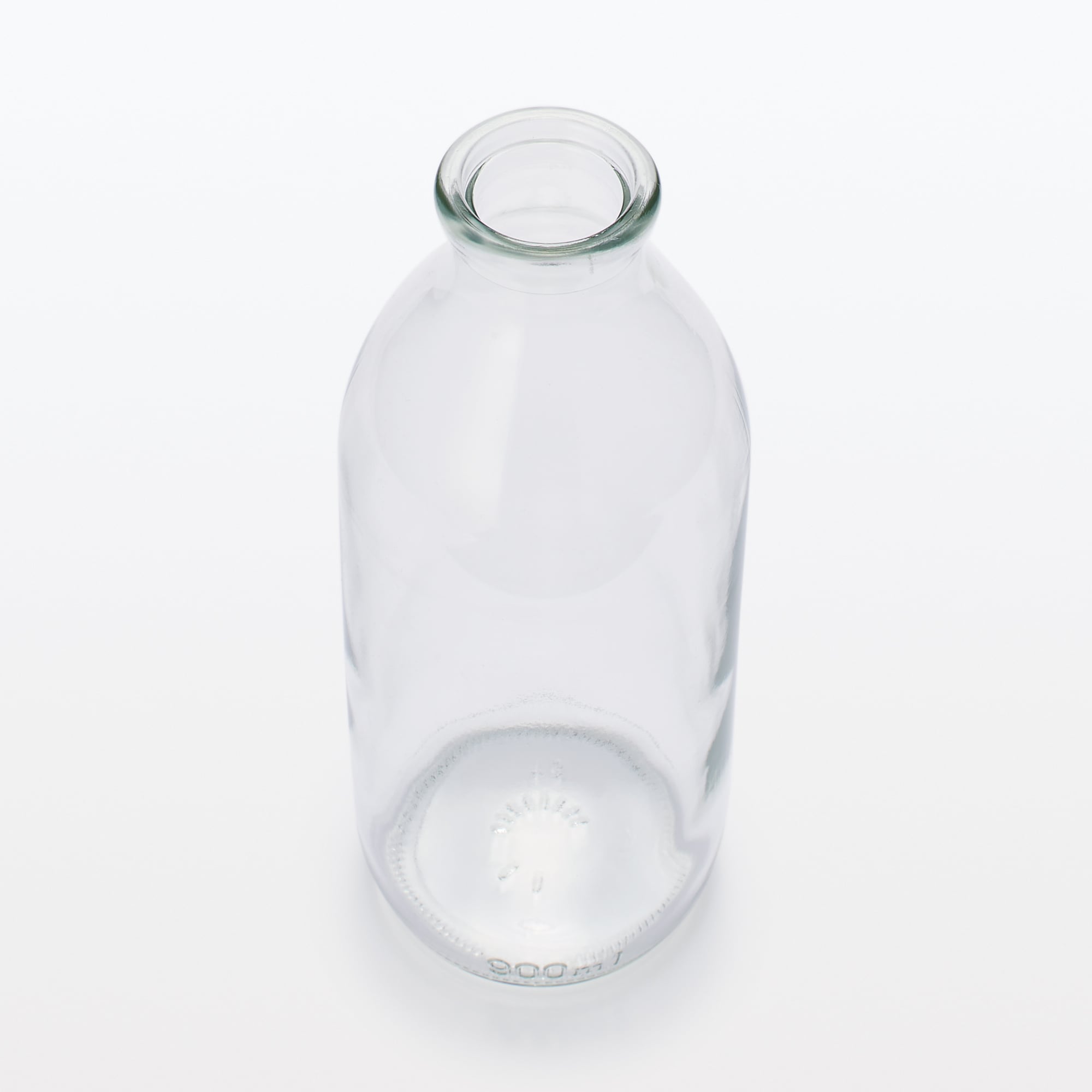 ガラス器 牛乳びん型 大 | 無印良品