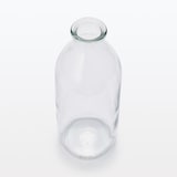 ガラス器　牛乳びん型　大