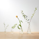 ガラス器　牛乳びん型　大