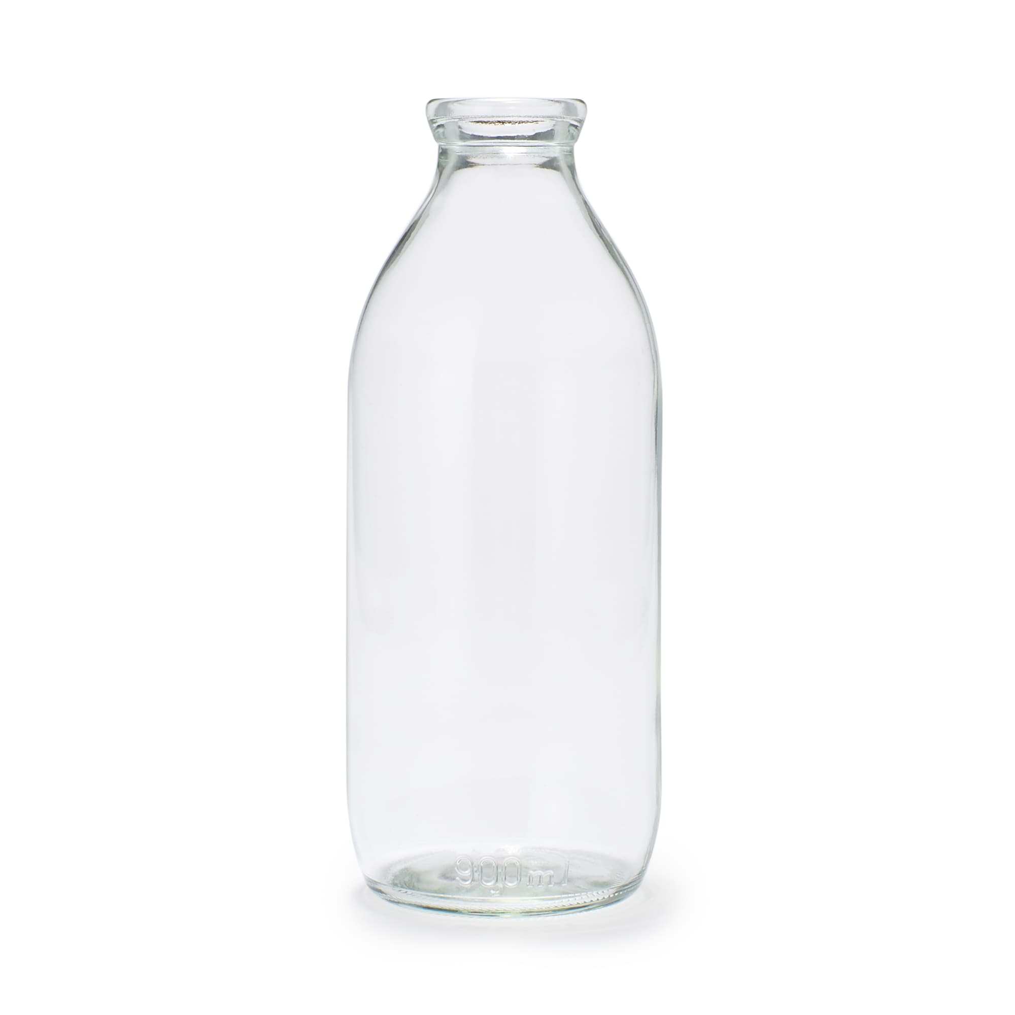 ガラス器　牛乳びん型　大