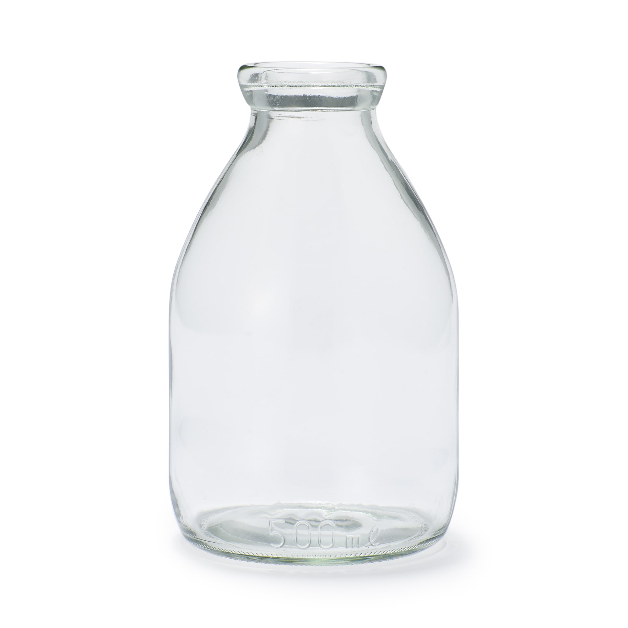 ガラス器 牛乳びん型 中 | 無印良品