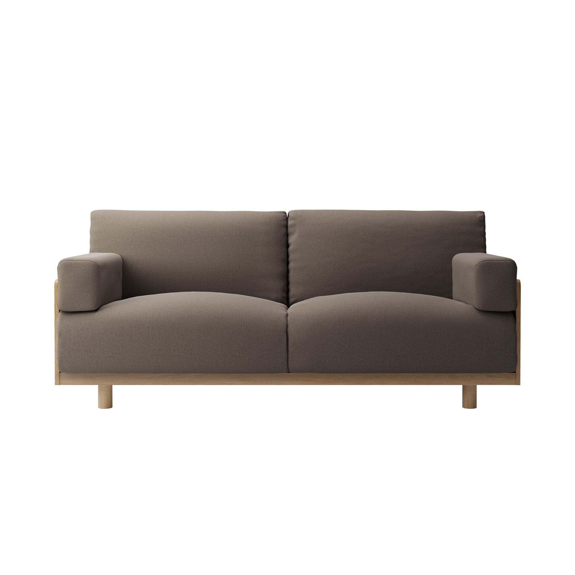 木製ソファフレーム用　洗いざらし綿帆布カバー