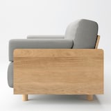 木製ソファフレーム用　綿麻バスケット織カバー