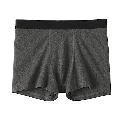 紳士　綿天竺　前閉じボクサーパンツ